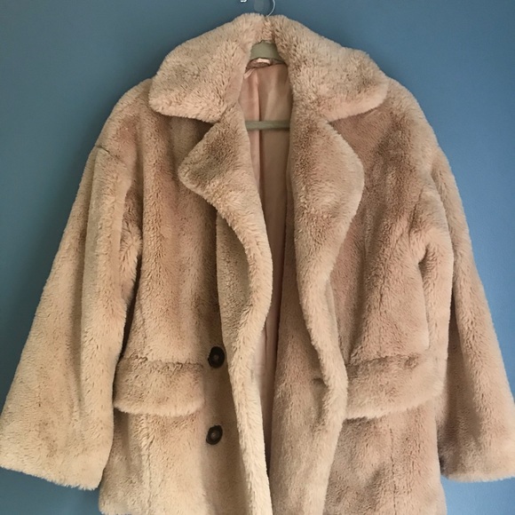 Free People Kate Faux Fur Coat - Picture 2 of 6